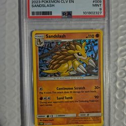 2023 Pokemon CLV EN Sandslash #009 PSA 9