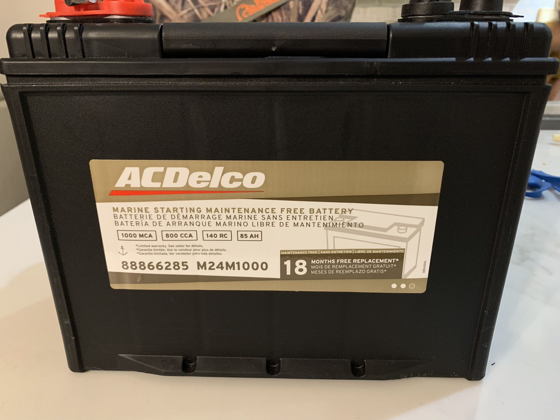 ACDelco Marine Battery Group Size 24 - M24M1000 New