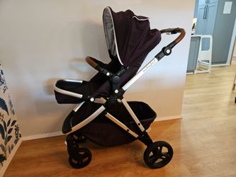 Mockingbird Stroller with carseat adapter and cover