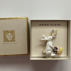 Anne Klein Easter Bunny Pendant