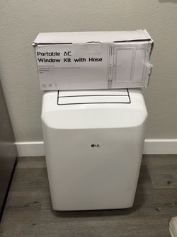 LG White Portable AC Air Conditioner 8000 BTU
