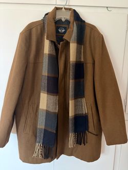 Dockers Camel Wool Blend Winter Coat