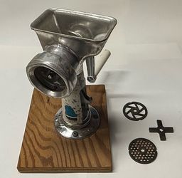 Vintage Rival Grind-O-Matic and Kitcheneer Manual Meat Grinder and Vegitable Processor