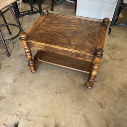 Solid Wood Transitional Coffee Table