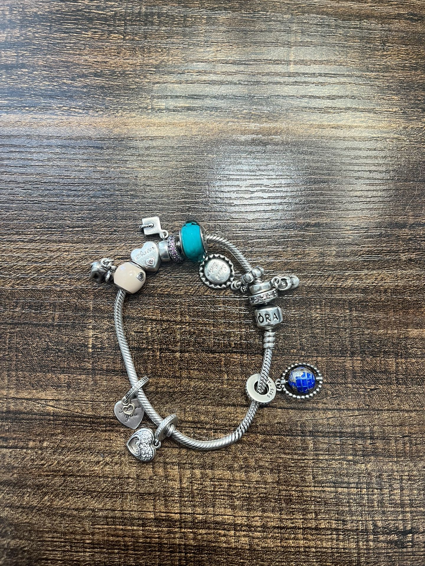 Pandora Moments Bracelet with Charms