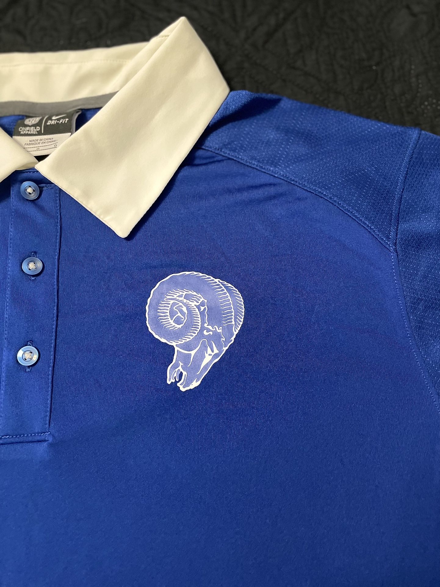 Official Los Angeles Rams Polos, Rams Golf Shirts, Sideline