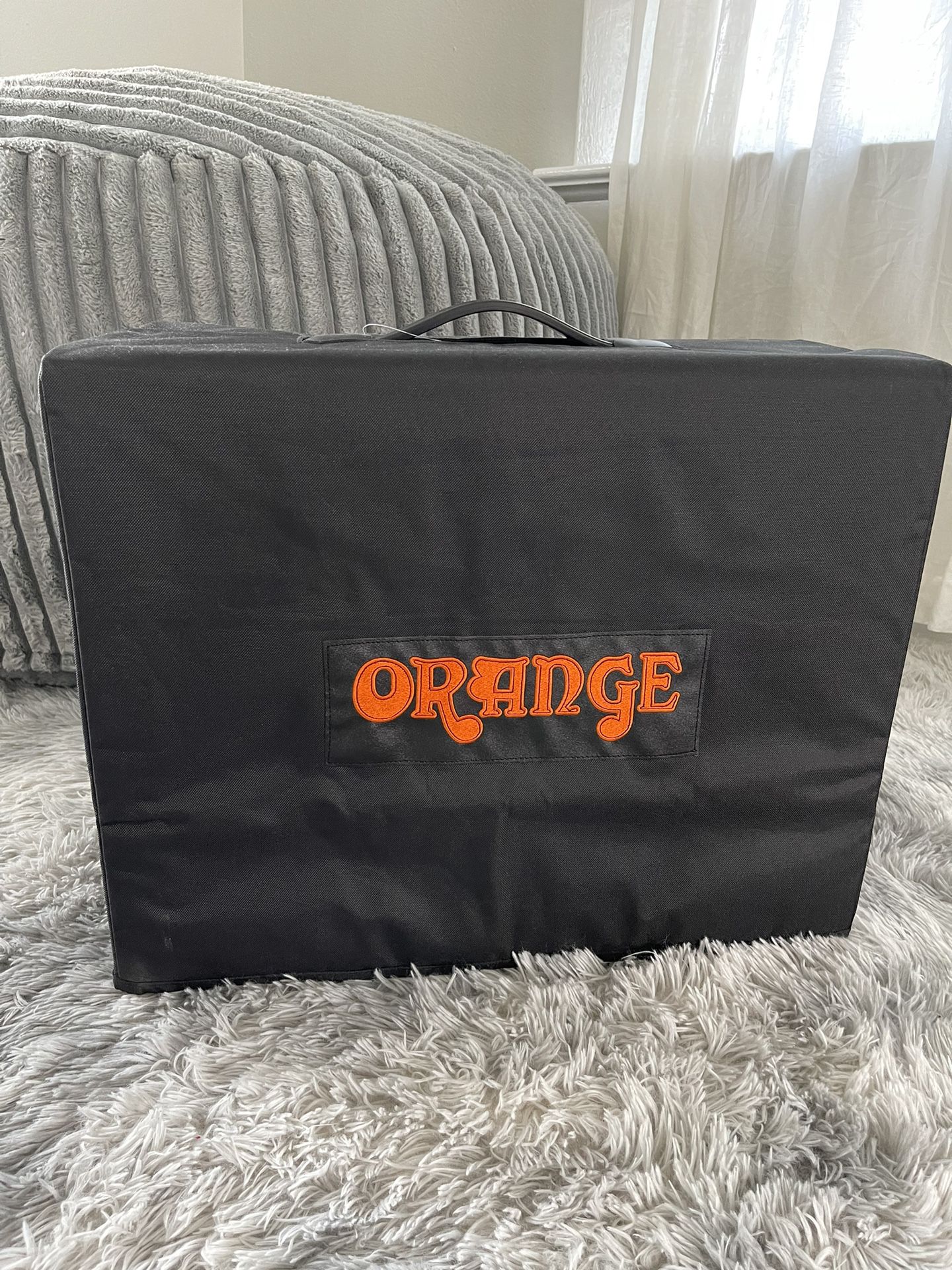 Orange PPC112 1x12” Guitar Speaker Cabinet Black With Cover
