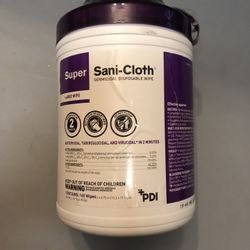 Sani-cloth Germicidal Wipes Purple Cap 160 Wipes