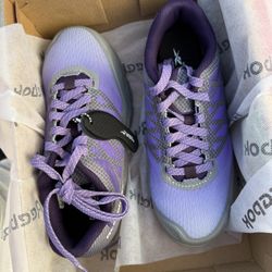 Reebok Speed TR Composite Toe Sneakers, Purple/Grey, Women's Sise 6 M