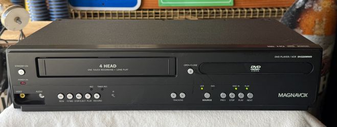 Magnavox DV220MW9 DVD VCR Combo Player VHS 4 Head Hi-Fi Tested Working