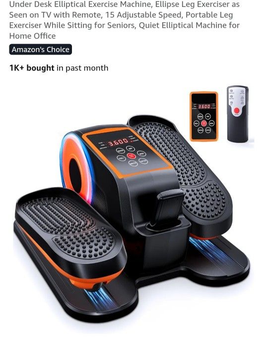 Under The Desk Elliptical NEW