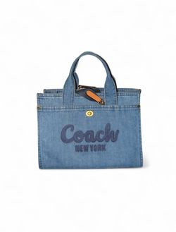 COACH Denim Cargo Tote Bag — Like New 💙
