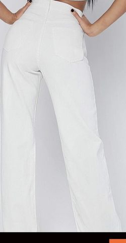 New White/ High waisted /flare Jeans/size 29 And Size 30 $10 each pair
