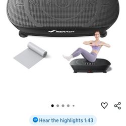 Merach 2398 Vibration Plate Exercise Machine Brand New (Price Is Firm)