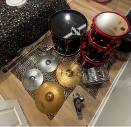 DDrum Diablo Used Kit w/ Snare, Cymbals & Kick Pedal