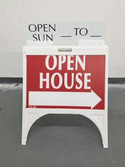 QuickSign A-frame - Open House Signs