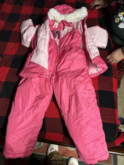 toddler girls snow suit