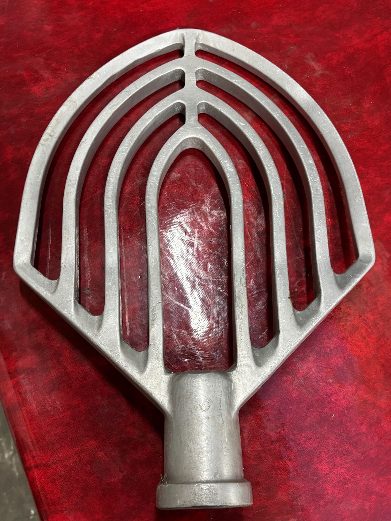 60 Quart Hobart H-600 P-660 Classic Mixer Flat Beater Paddle NSF OEM VMLH60 Attachment Solid Aluminum