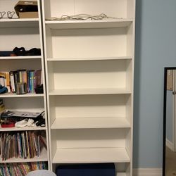 White Bookshelf (IKEA: Billy)