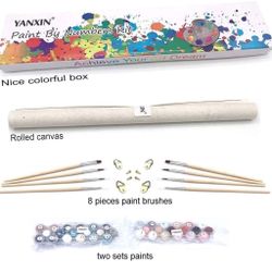 DIY Paint By Number Canvas