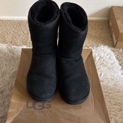 Black Ugg Boots Size 7