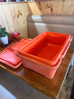 Insulated Top-Loading Food Pan Carriers, Orange (6 available)