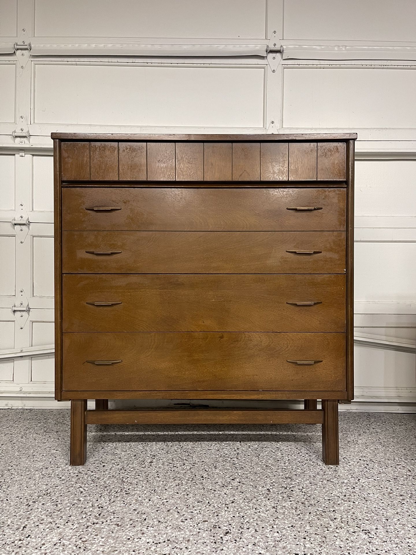 Mid Century Bassett Dresser Or Chest Or Cabinet 