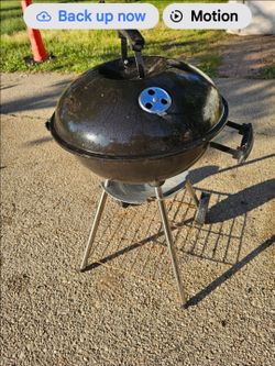 Prices firm.. small charcoal barbecue