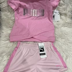 PUMA FOR GIRLS 2 PC SIZE 4 Y 5