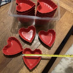 20 Heart Shaped Dishes 