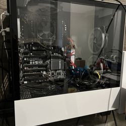 NZXT White PC Tower Case