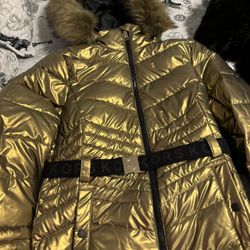 MICHAEL KORS JACKET FAUX FUR 