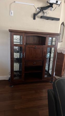 Oak cabinet