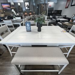 6pc Counter Height Dining Set