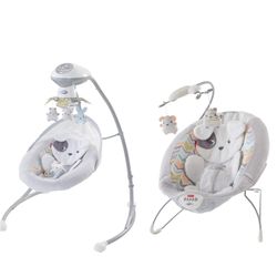 Fisher-Price Snugapuppy Swing And Bouncer