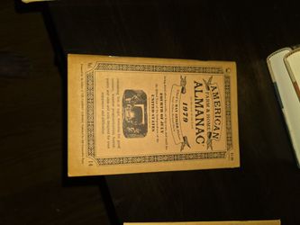 vintage 1979 American Farm & Home Almanac
