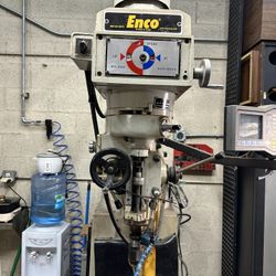  Enco-style vertical knee milling machine