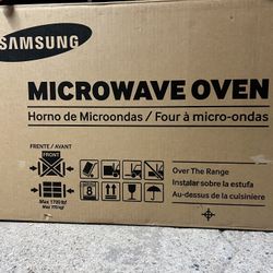 Samsung Over The Range Microwave 