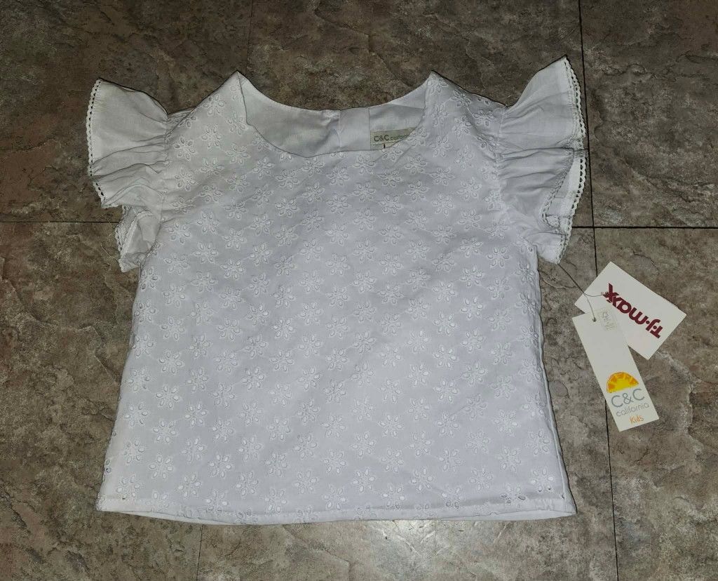 C& C Collection Girls Toddler Shirt New