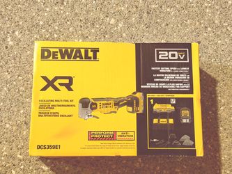 DeWalt XR 20V Oscillating Multi-Tool Kit DCS359E1