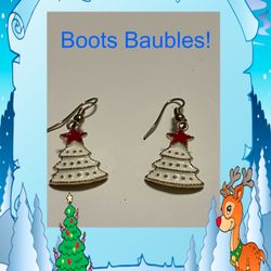 Christmas Tree Earrings 