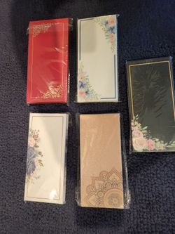 Brand new envelopes for cash gifts
