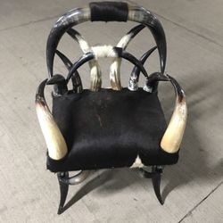 Texas Steer Horn Chair 