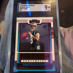 2023 Contenders Bryce Young Draft Class Red SGC9
