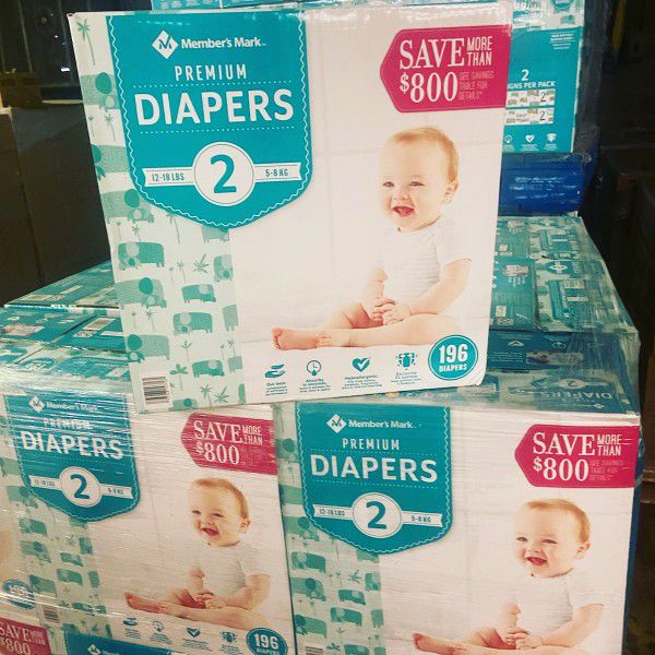 Diapers (NB-Size 6) & Pull Up's 2T-5T