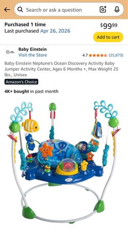 Baby Einstein Jumper