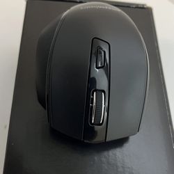 Amazon Basics Black Ergonomic DPI Adjustable 6 Buttons PC Wireless Mouse