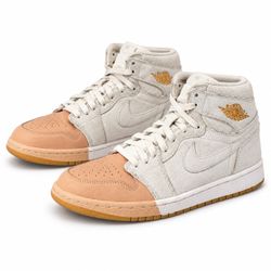 Air Jordan 1 Retro High Premium Dipped Toe White – Women’s 8.5