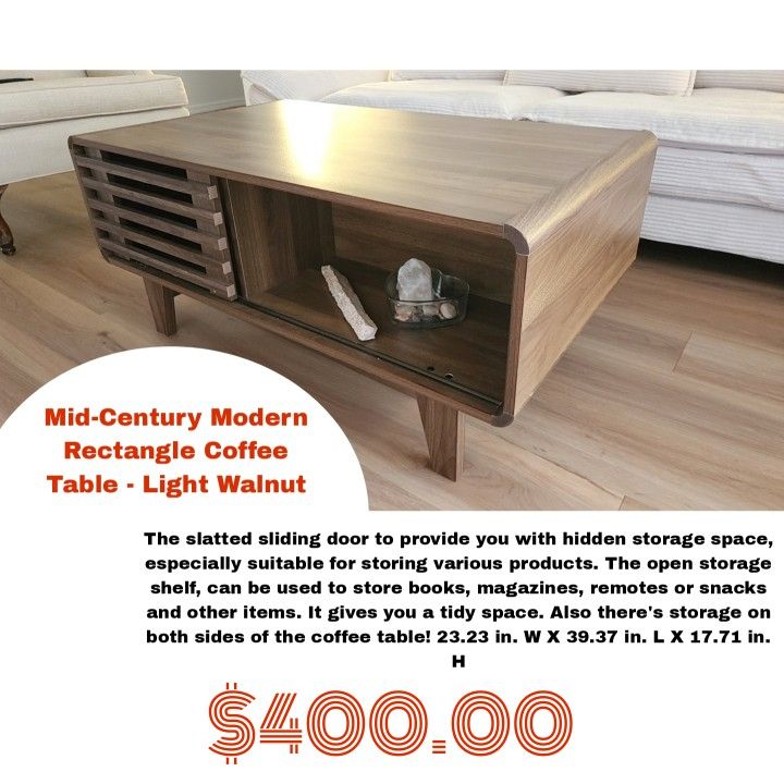 MID-CENTURY Coffee Table 
