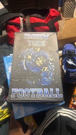 OMNewYork Football Cleats Blue